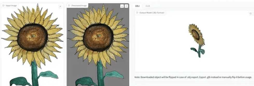 Converting a Watercolor Painting to a GLB 3D Model With TripoSR — Image to 3D